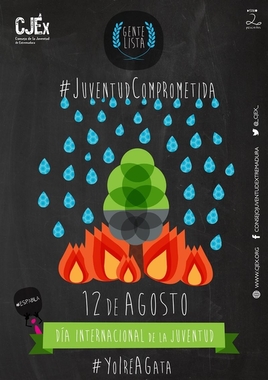 El Consejo de la Juventud de Extremadura reconoce el 'compromiso' de los jóvenes voluntarios en Gata