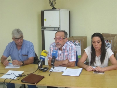 Campamento Dignidad pide a la Junta de Extremadura que aumente un 30% las ayudas para adquirir libros de texto