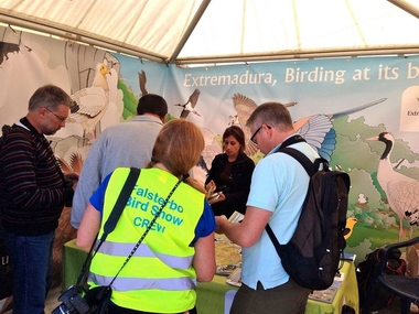 Extremadura promociona su turismo ornitológico en la principal feria especializada de Suecia