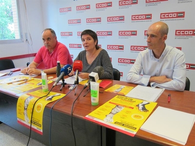 CCOO Extremadura inicia una campaña de sensibilización sobre las enfermedades del sector del Comercio y la Hostelería
