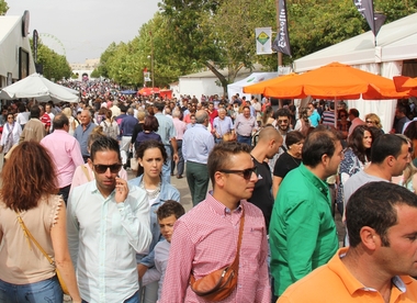 Cientos de miles de personas concentradas en el recinto ferial de Zafra en sólo dos días