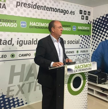 Monago resume los 100 días de gobierno de Fernández Vara en una sola palabra Incumplimiento