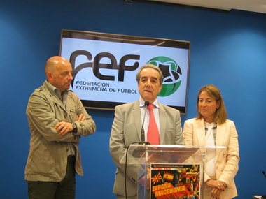 La selección española de fútbol sala disputa en Cáceres un partido preparatorio contra Macedonia