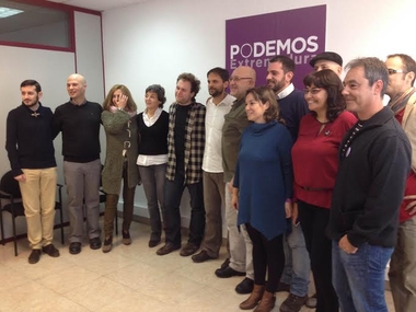Podemos Extremadura presenta una lista 'plural' a las elecciones generales, donde se combina 'juventud y veteranía'
