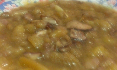 Contra la ola de frío Sopa de boletus