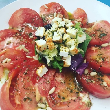 Ensalada de tomates de Miajadas, todo un acierto