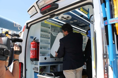 Cruz Roja Extremadura renueva su flota con ambulancias financiadas por la Junta y las diputaciones provinciales