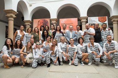 La consejera de Cultura, Turismo y Deportes, Nuria Flores Redondo, destaca el carácter multidisciplinar del Festival de Mérida