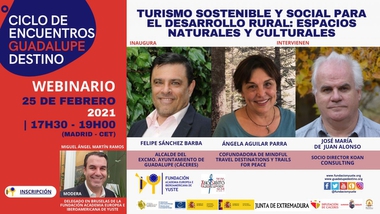 La Fundación Yuste organiza un seminario web sobre turismo sostenible y social para el desarrollo rural de espacios naturales y culturales