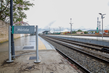 El alcalde de Mérida solicita a la Junta que se licite 'lo antes posible' la terminal ferroviaria de Expacio Mérida