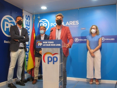 El PP reivindica al Gobierno de España que reponga los vuelos declarados Obligación de Servicio Público en el Aeropuerto de Badajoz