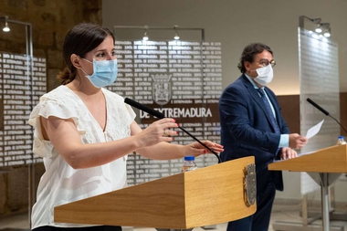 La situación de la pandemia de Covid-19 es 'complicada' en Extremadura, que permanece en nivel de alerta 1