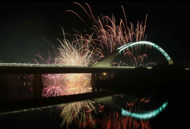 Una gran colección de Fuegos artificiales cerrará el domingo la Feria de Mérida 2021