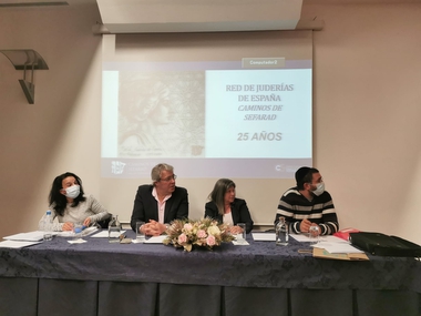 Olivenza participa en la asamblea de la Red de Juderías de Portugal