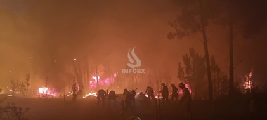 El INFOEX ha movilizado a más de medio centenar de efectivos en los incendios del fin de semana