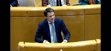 Abel Bautista defiende en el Senado la igualdad de derechos y oportunidades para Extremadura